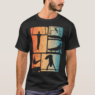 Gymnastics Acrobatic Moves Enthusiasts Cute T-Shirt