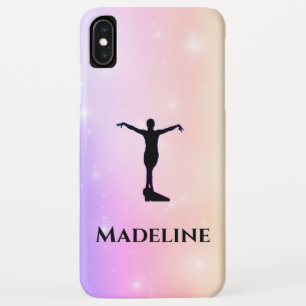 Gymnastics Apple iPhone Case - Personalize w/ Name