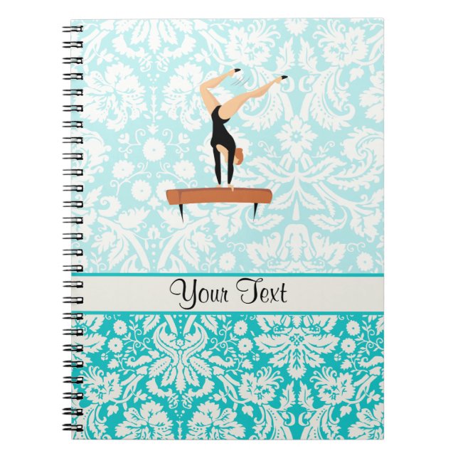 Gymnastics Balance Beam Notebook (Front)