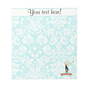 Gymnastics Balance Beam Notepad