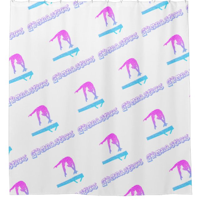 Gymnastics Balance Beam Print  (Front)