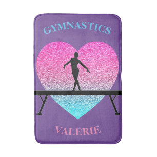 Gymnastics Balance Beam Vertical Bath Mat