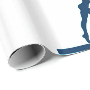 Gymnastics Balance Beam Wrapping Paper