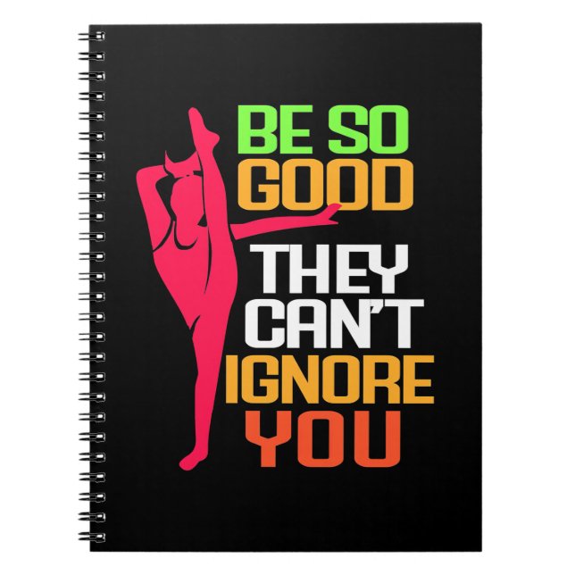 Gymnastics Be So Good Notebook (Front)