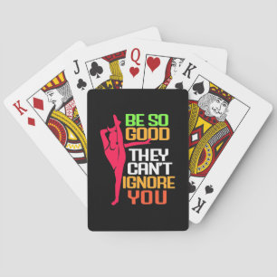 Gymnastics Be So Good Playing Cards