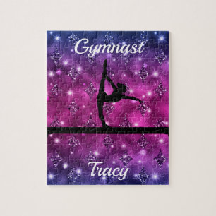 Gymnastics Beam Glam      Jigsaw Puzzle