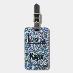 GYMNASTICS BLING Luggage Tag for Travel
