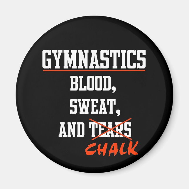Gymnastics BS&C Magnet (Front)