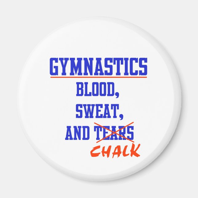 Gymnastics BS&C Magnet (Front)