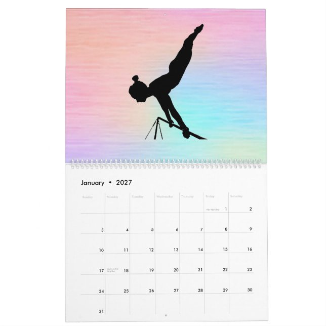 Gymnastics Calendar (Jan 2027)