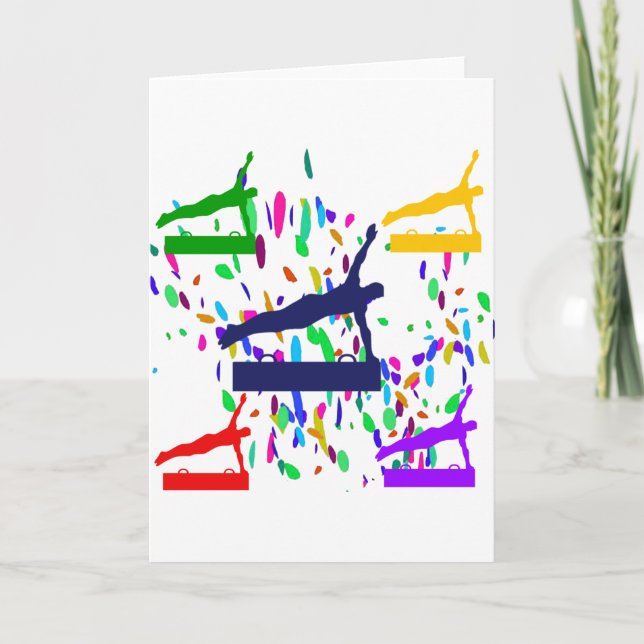 GYMNASTICS CARD (Front)