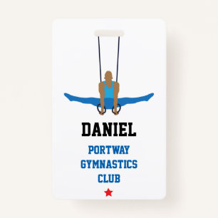 Gymnastics Club Custom Badge