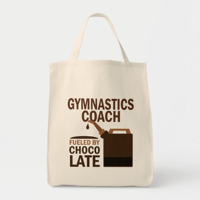 Gymnastics Coach Gift (Funny) Tote Bag (Front)