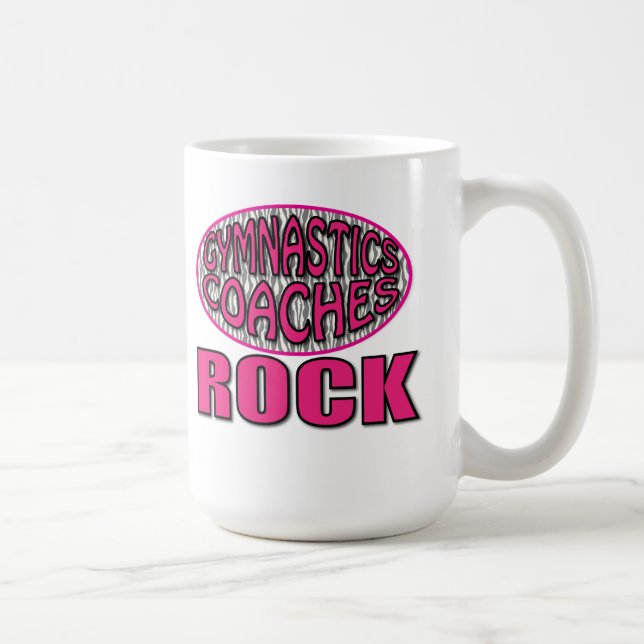 Gymnastics Coaches Rock Mug (Right)