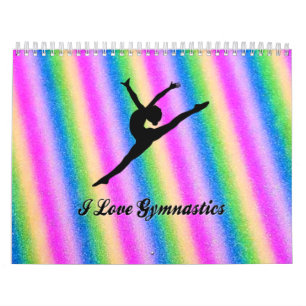 GYMNASTICS  COLORFUL CALENDAR for 2022.