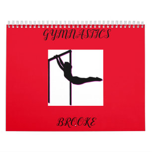GYMNASTICS  COLORFUL CALENDAR PERSONALIZED 2022.