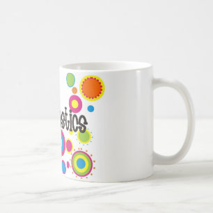 Gymnastics Cool Polka Dots Coffee Mug