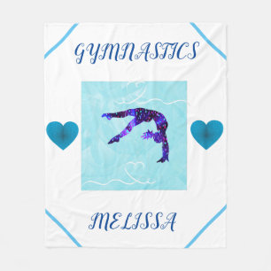 GYMNASTICS couverture personnalisée.