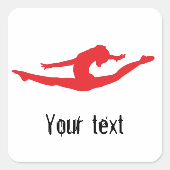 Gymnastics Dance Cheer Stickers