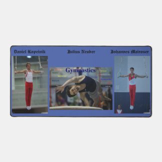 GYMNASTICS Desk Mat, Daniel, Julius & Johannes Desk Mat