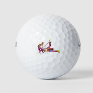 gymnastics exercise golf balls