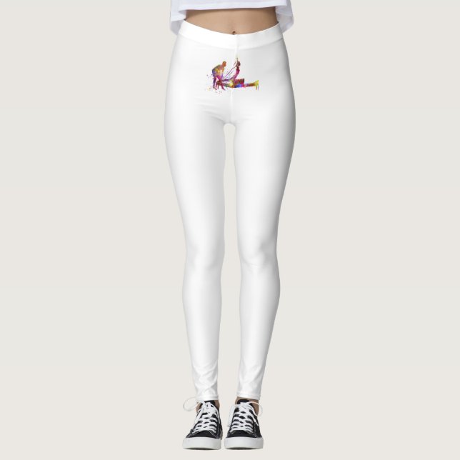 gymnastics exercise leggings (Front)