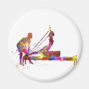 gymnastics exercise magnet