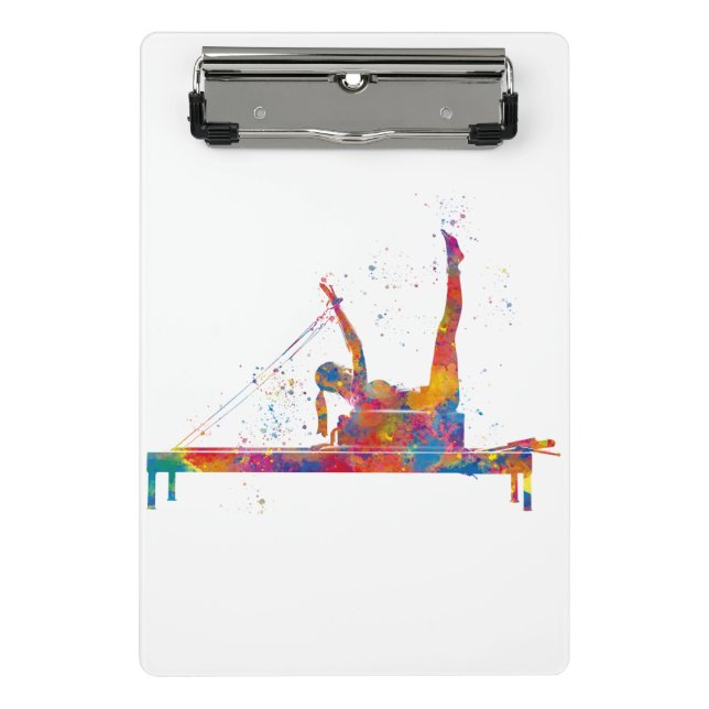 gymnastics exercise mini clipboard (Front)