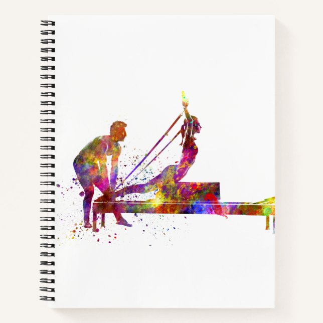 gymnastics exercise notebook (Front)