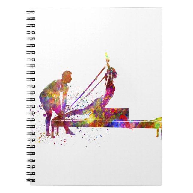 gymnastics exercise notebook (Front)
