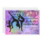 Gymnastics Flip Girls Birthday Party Invitation