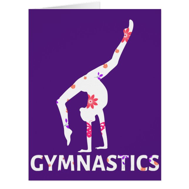 Gymnastics Flower Power Handstand   (Front)