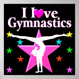 GYMNASTICS FOREVER POSTER