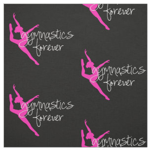 Gymnastics Forever with Hot Pink Gymnast Fabric