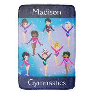 Gymnastics Friends: These Gymnast Look Like Us  Bath Mat