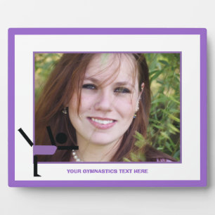 Gymnastics gifts, gymnastics performer custom plaque