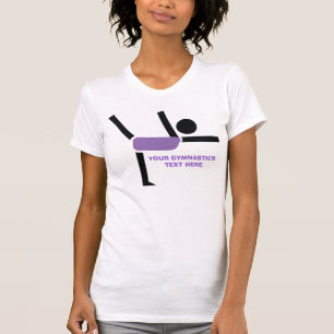 Gymnastics gifts, gymnastics performer custom T-Shirt