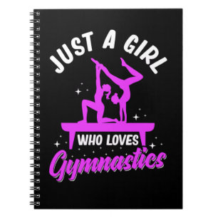 Gymnastics Girl Acrobatic Girl Gymnast Notebook