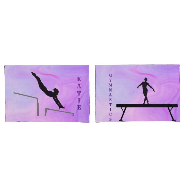 Gymnastics Girls Events Pillowcases (Front-Set)
