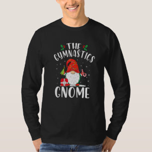 Gymnastics Gnome Funny Matching Family Christmas P T-Shirt