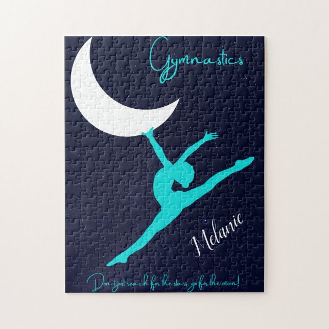 Gymnastics Go For The Moon   Jigsaw Puzzle (Vertical)