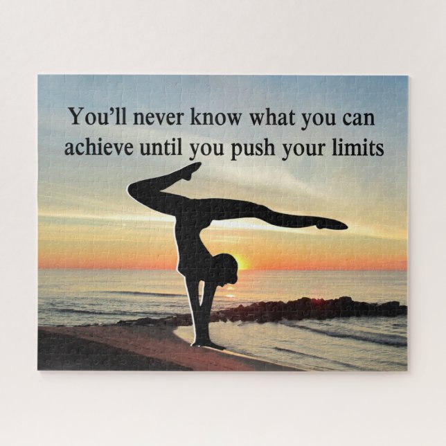 GYMNASTICS GOALS AND DREAMS PUZZLE (Horizontal)