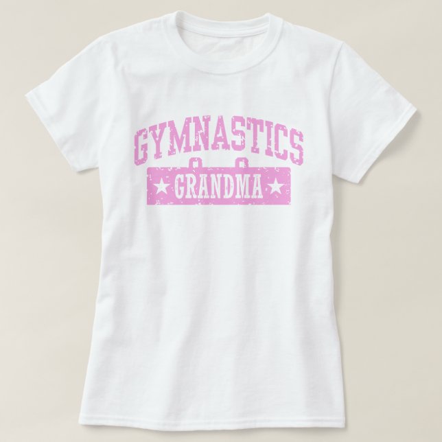 Gymnastics Grandma T-Shirt (Design Front)