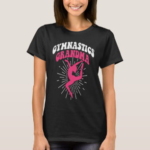 Gymnastics Grandma Women Gymnast Dance Retro Vinta T-Shirt