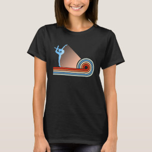 Gymnastics Gymnast Aerobics Acrobat Retro Vintage  T-Shirt