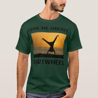Gymnastics Gymnast Backflip Tumbling Acrobatics Fu T-Shirt