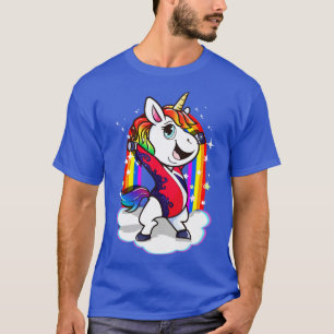 Gymnastics Gymnast Unicorn Cute Girl Mom Coach T-Shirt