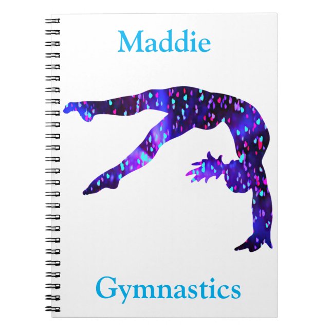 Gymnastics Handspring Notebook (Front)