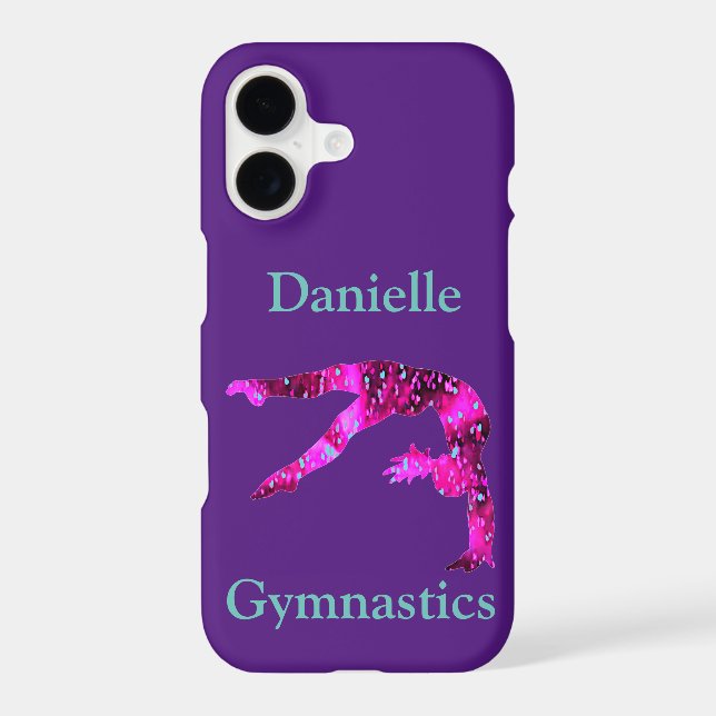 Gymnastics Handspring Personalized    (Back)