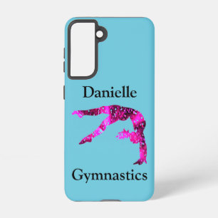 Gymnastics Handspring Personalized  Samsung Galaxy Case